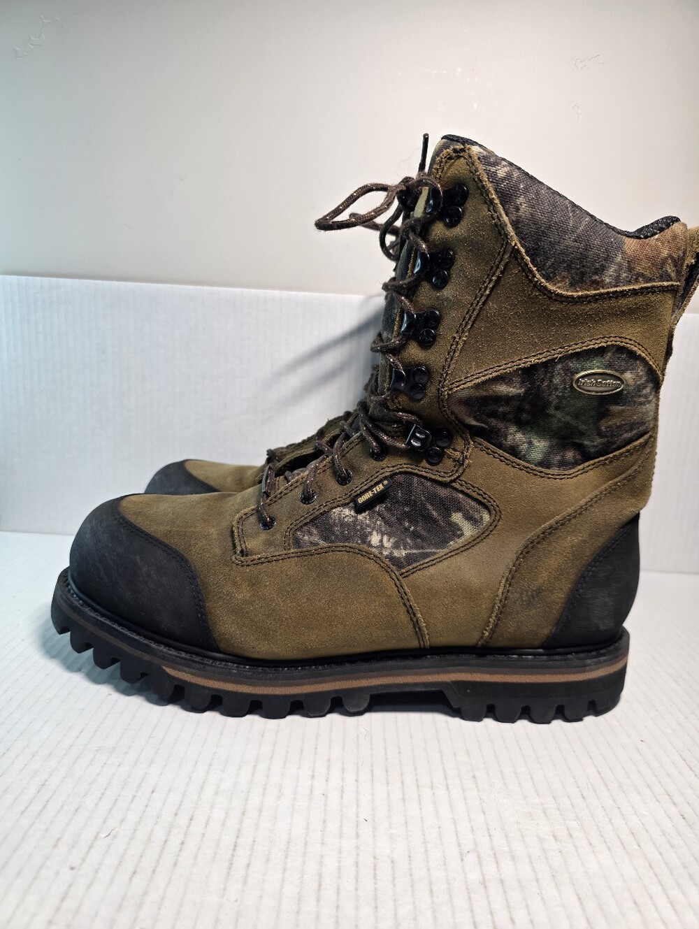 Irish Setter Thinsulate 800 Gram Insulation GTX Hunting Boots Mens Size 12 EE